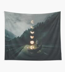 Moon Ride Wall Tapestry
