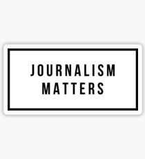 Journalism Matters Sticker