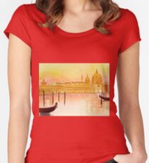 Niente Azzurro Women's Fitted Scoop T-Shirt