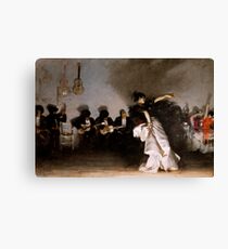 Lienzo Vintage John Singer Sargent - El-Jaleo 1882 Bellas Artes