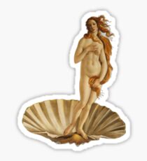 the birth of venus Sticker