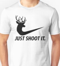 Camiseta ajustada ust Dispárales Funny Hunting Nike Deer Fashion