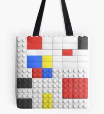 Mondrian Toy Bricks Tote Bag
