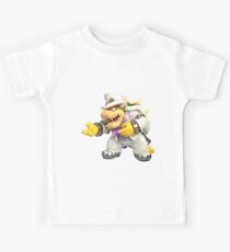 bowser in wedding outfit Kids Tee