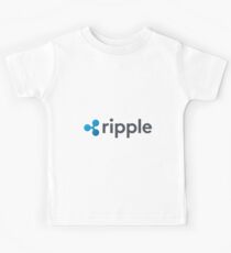 Ripple Kryptowährung Bitcoin Crypto Kinder T-Shirt