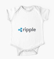 Ripple Kryptowährung Bitcoin Crypto Baby Body Kurzarm