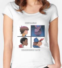 Stranger Things Nostalgiaz - Demogorgon Days T Shirt Women's Fitted Scoop T-Shirt