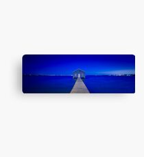 Crawley Edge Boatshed Canvas Print