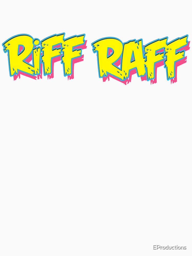 neon icon riff raff shirt