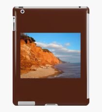 The Red Cliffs of Sidmouth iPad Case/Skin