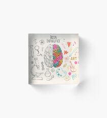 Brain Acrylic Block