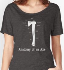 Anatomy of an Lumberjack Axe Women's Relaxed Fit T-Shirt