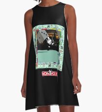 Monopoly Retro Game Board - Revised Edition A-Line Dress