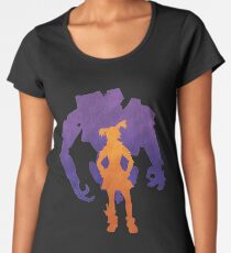 Gaige the Mechromancer and Deathtrap Women's Premium T-Shirt
