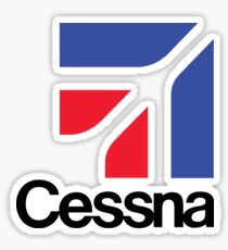 Cessna aircraft USA Sticker