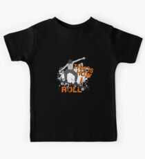 Das ist wie ich rolle: Der Skateboard-Skater Kinder T-Shirt
