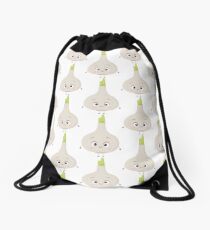 Cute Garlic Drawstring Bag