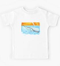 Whale Surfing Kids Tee