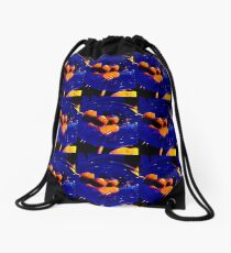 "The Blue Martini" Original Photography by Tony DuPuis Drawstring Bag