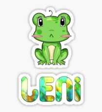 Leni Frog Sticker