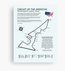 The Circuit of the Americas Canvas Print
