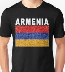 Armenia Flag High Detail Artistic Unisex T-Shirt
