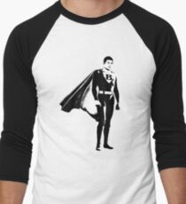 Stranger Things Bob Newby Superhero Tshirt Men's Baseball ¾ T-Shirt
