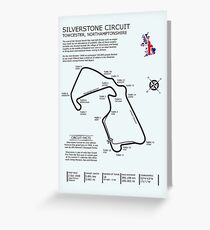 The Silverstone Circuit Greeting Card