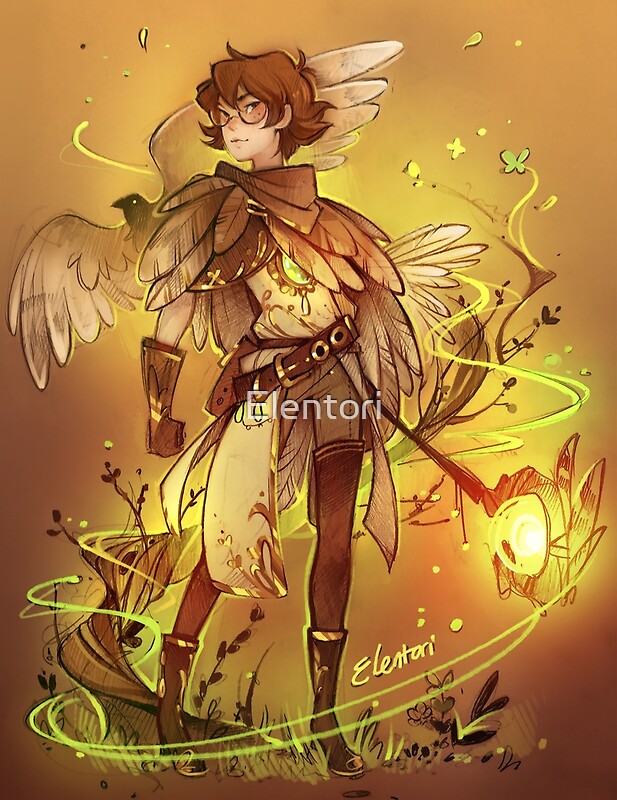 "Druid Pidge" by Elentori | Redbubble