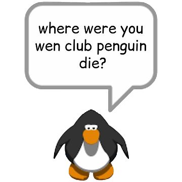 Club penguin memes Magnet for Sale by artdesign802