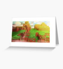 Minecraft Greeting Card