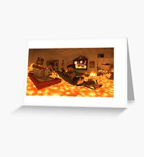Minecraft Greeting Card