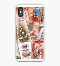 Vintage Weihnachtskarten 1 iPhone-Hülle & Cover