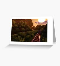Minecraft Greeting Card