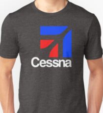 Cessna Modern WHT Unisex T-Shirt