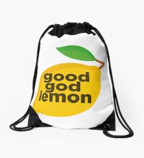 Good God Lemon Sticker & T-Shirt - Gift For TV Lover Drawstring Bag