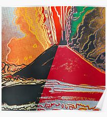 Andy Warhol - Vesuvius Poster