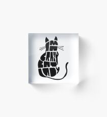 Crazy Cat Lady Acrylic Block
