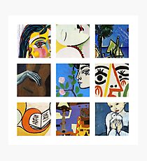 Picasso Kunstgitter Fotodruck
