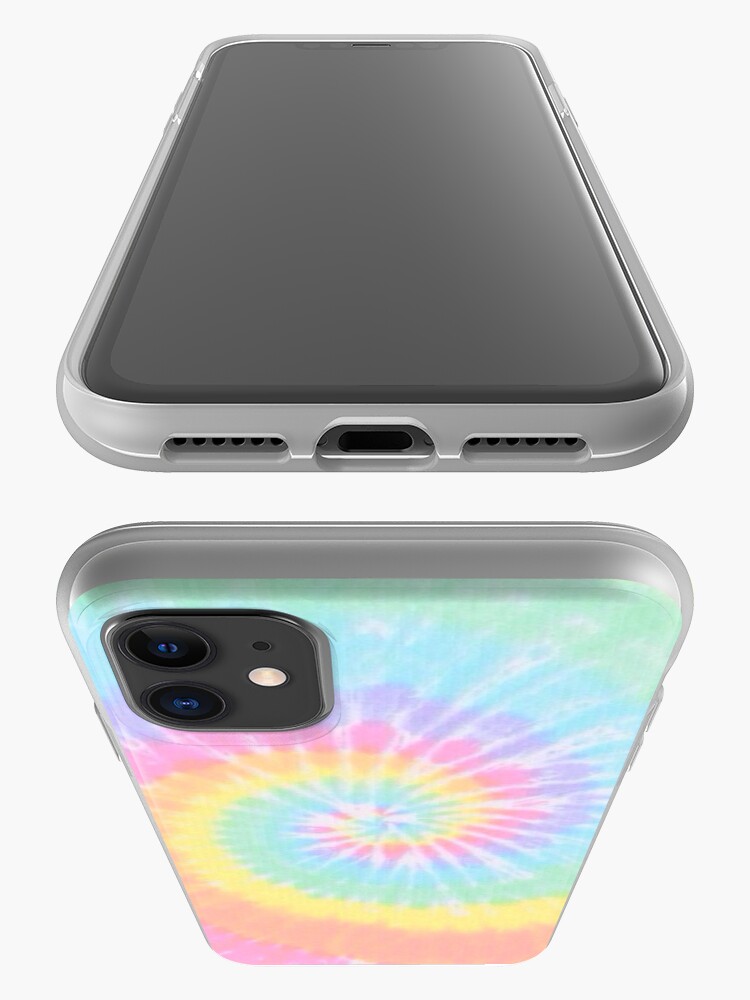 Alternate view of Rainbow tie dye iPhone Case & Cover