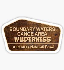 Boundary Waters Canoe Area Wilderness, Superior National Forest Sticker