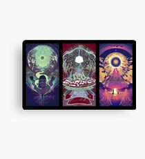 Neuromancer Triptych Canvas Print