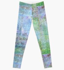 Shakespeare love trust quote Leggings