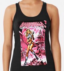 BARBARELLA QUEEN OF THE GALAXY RETRO SCI-FI Women's Tank Top