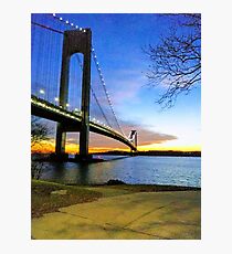 Verrazano-Narrows Bridge Photographic Print