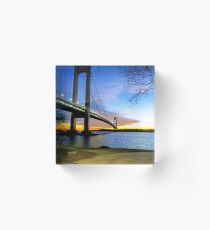 Verrazano-Narrows Bridge Acrylic Block