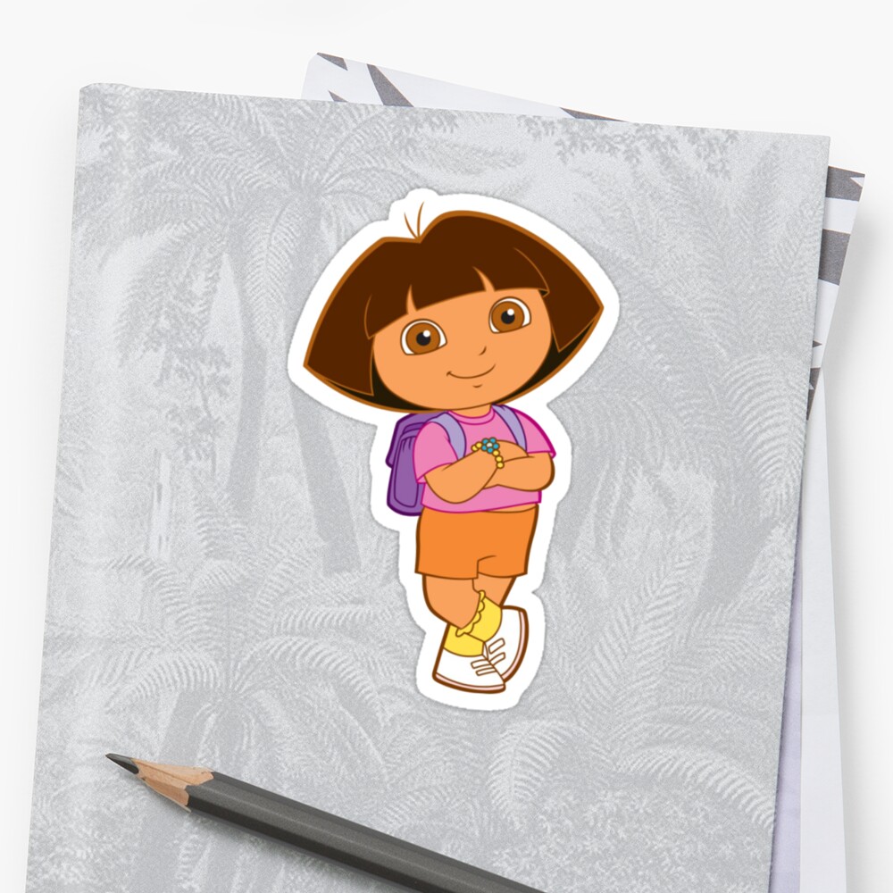 The Original Dora The Explorer Stickers By Ronlmaoxdd Redbubble