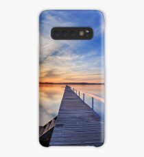 Long Jetty sunset Case/Skin for Samsung Galaxy