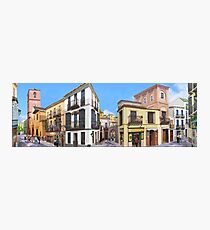 Lámina fotográfica Calle Granada