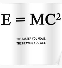 E = MC2 Poster
